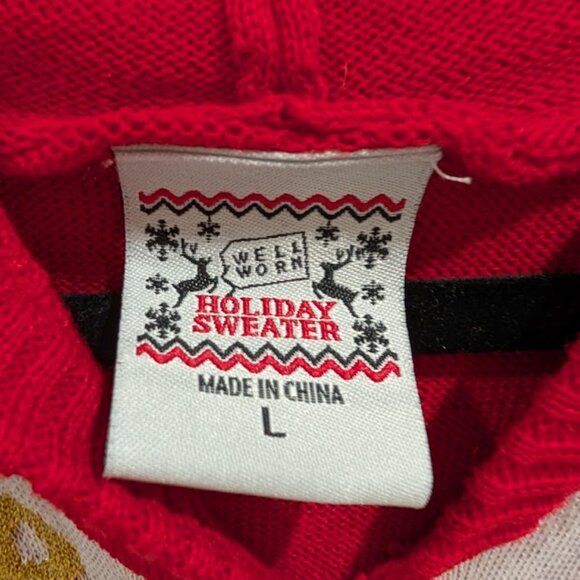 Funny Holiday Sweater Dress - Picture 2 of 4